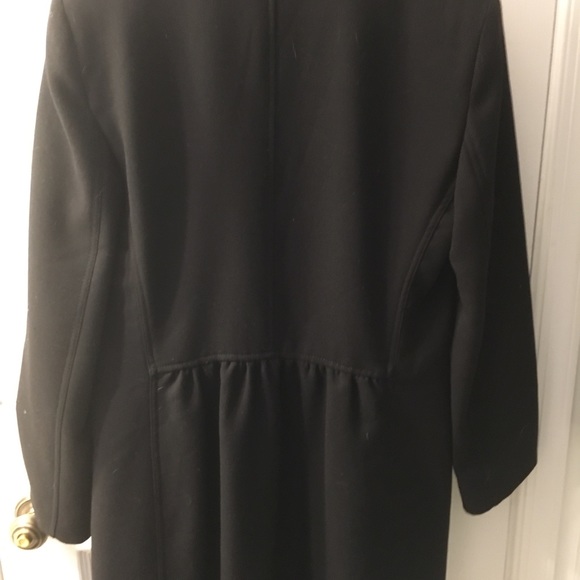 Dolce & Gabbana Wool Coat with Leather - Picture 2 of 8